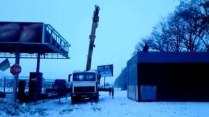 Услуги автокрана Киев, КС 55727-1"МАШЕКА" 25 т; стрела 28 м(часть 2).