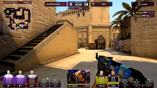 LOSER IS OUT! - FAZE vs BNE - HIGHLIGHTS - Blast Paris Major 2023 (CS:GO) смотреть онлайн