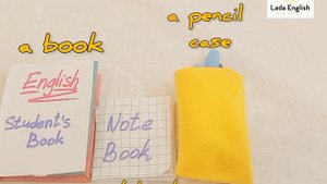 School supplies|English for kids