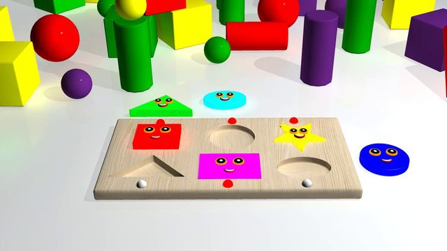 Учим ФИГУРЫ | Учим ЦВЕТА | Мультфильм | Мульт 3д  #учимфигуры #учимцвета #мультфильм #мульт3д