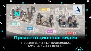 Презентационный ролик для ЖК "Айвазовский" / NIXA продакшн