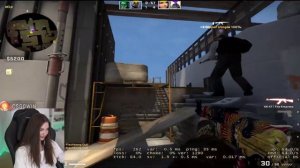 СИМПЛ И АРИНЯН ИГРАЮТ В КС ГО 2 НА 2 И МИЛО РАЗГОВАРИВАЮТ :) / СИМПЛ УЧИТ АРИНЯН ИГРАТЬ В КС ГО