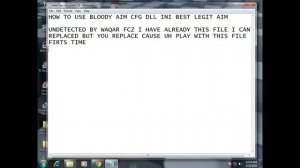 BloodyAim.cfg Cs 1.6 UNDETECTED DLL + INI + CFG 2021  BEST AIM LEGIT AIM NO VAC