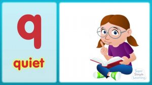 The Q Song (Lowercase) _ Super Simple ABCs