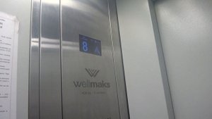 Пассажирский лифт (г. Красногорск), V=1 м-с, г-п 400 кг (25)