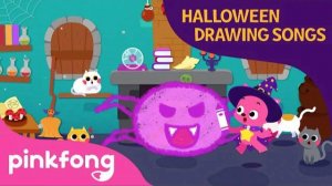 A Baby Spider | Halloween Drawing Songs | Pinkfong Songs for Children