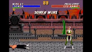 Ultimate Mortal Kombat Trilogy (Genesis) - Longplay as MK3 Sonya