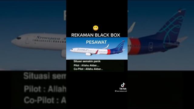 REKAMAN BLACK BOX ADAM AIR!!?? KOK GINI YA?