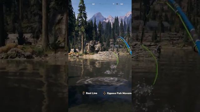 Catching salmon fish in far cry 5 #farcry5