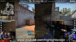 CS:GO ESL One New York 2017💀Semifinal💀Team Liquid vs SK Gaming💀