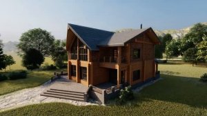 Дом Семейный _ Ангарские терема _ срубы из кедра