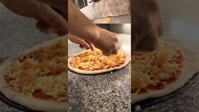 Гавайская пицца #пицца #еда