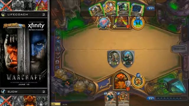 Lifecoach vs Sjow Hearthstone Invitational Presented by XFINITY