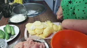 Вкусный и простой УЖИН) Запеканка) Гранулы Ленор) Облепиха)))