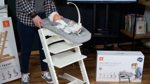 Самый знаменитый стульчик в мире Stokke TRIPP TRAPP® - использование с рождения.