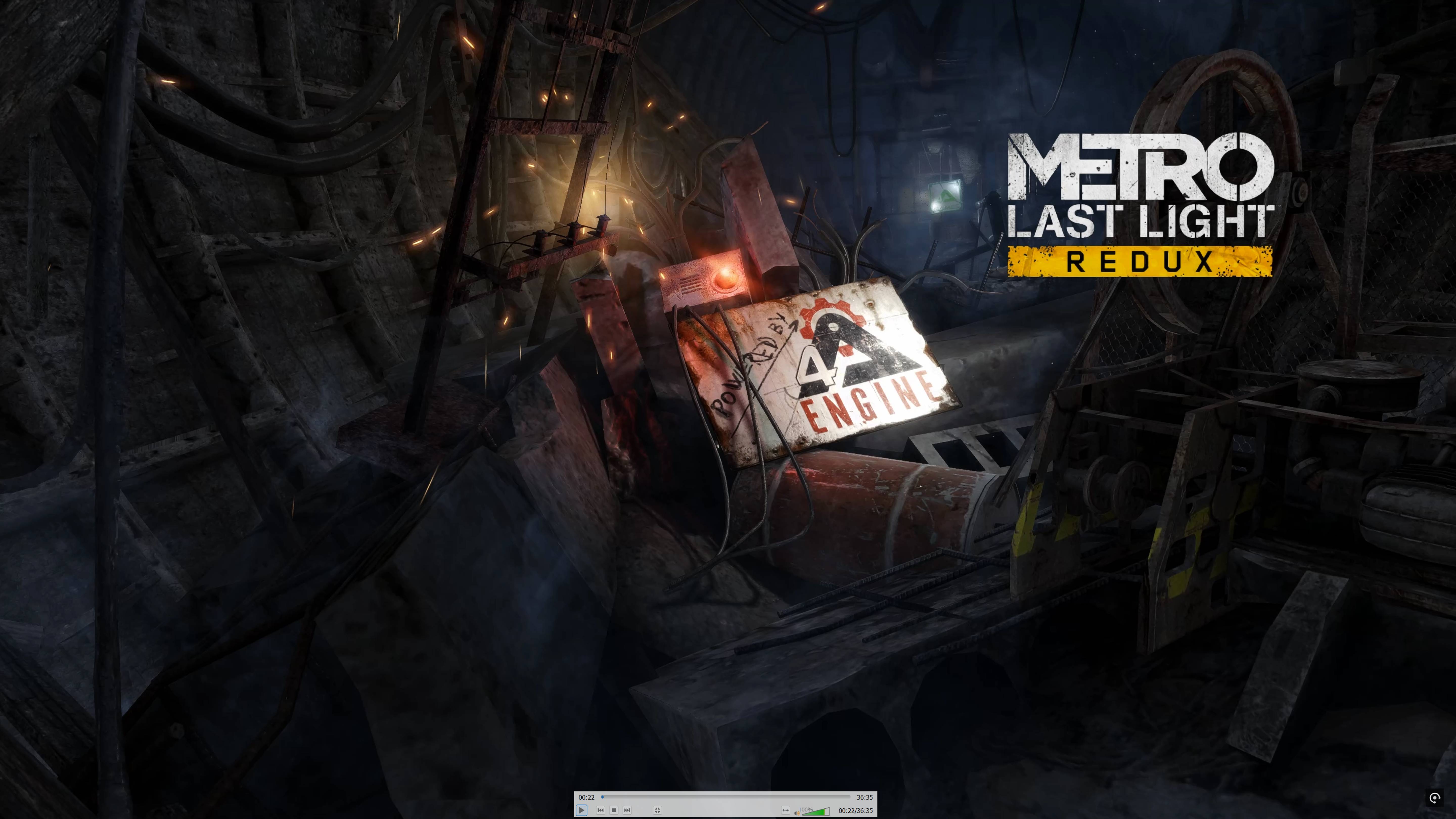 Легенда 4K Metro: Last Light Redux  RTX 2024 Ч-1