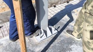 Изготовление металлокаркаса для ангара.mp4