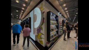 Комплексная застройка выставочного стенда для компании Рельеф Центр.