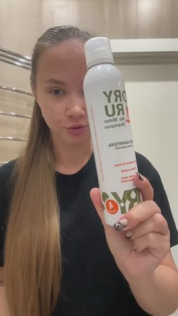 Видео отзыв на сухой шампунь DRY RU No Water Shampoo