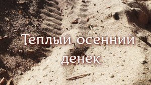 Теплый осенний денек