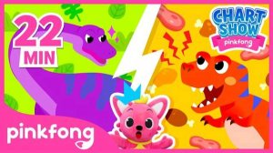 I Want to Meet a Dinosaur! | Pinkfong Chart Show | Pinkfong Show for Children