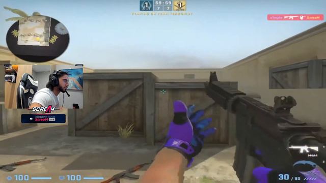 S1mple VS ScreaM Pro Player -CS:GO - смотреть видео онлайн от ...
