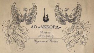 Гитара Аккорд ACD 40A-3 - Дорогая пропажа