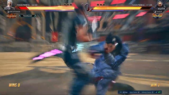 DESTROYING Ranked with VICTOR | Tekken 8 смотреть онлайн