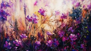 Цветы и пейзажи художника Ларисы Батенковой