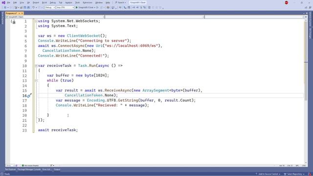 Implementing WebSocket Client and Server on ASP.NET Core 8 | HOW TO - Code Samples смотреть онлайн