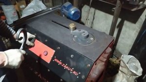 испытание нового самодельного станка для холодной ковки