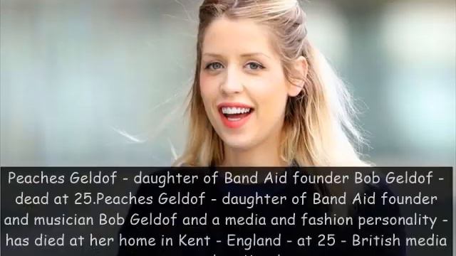 peaches geldof смотреть онлайн