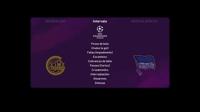 BODØ/GLIMT X HERTHA BERLIM - PES 2020 смотреть онлайн