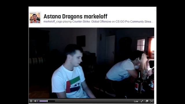 When Markeloff is drunk XD ( Drunkeloff :p )