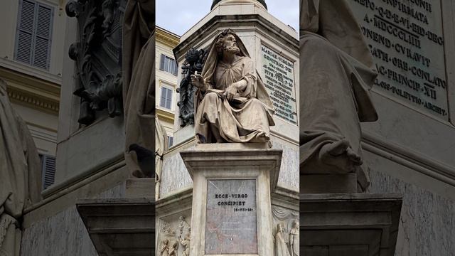 Prophet Isaiah - Column of the Immaculate Conception - Rome, Italy 🇮🇹