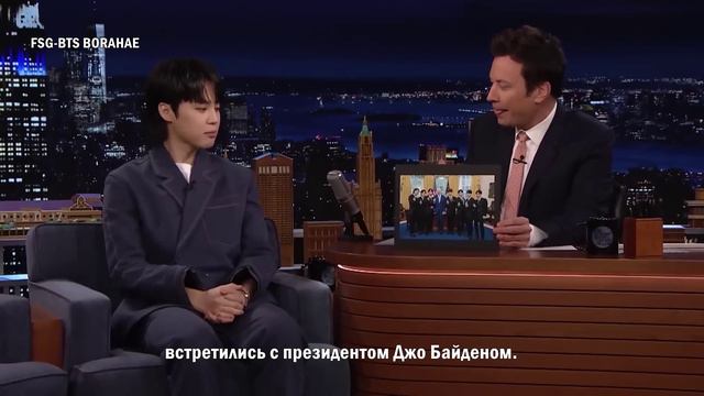 SHOW  ЧИМИН НА ШОУ ДЖИММИ ФЭЛЛОНА  The Tonight Show    РУССКИЕ СУБТИТРЫ (1080p)