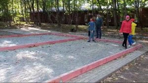 Петанк в парке Кузьминки