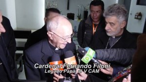 VIDEO: Bienvenida Cardenal Fernando Filoni a Bolivia