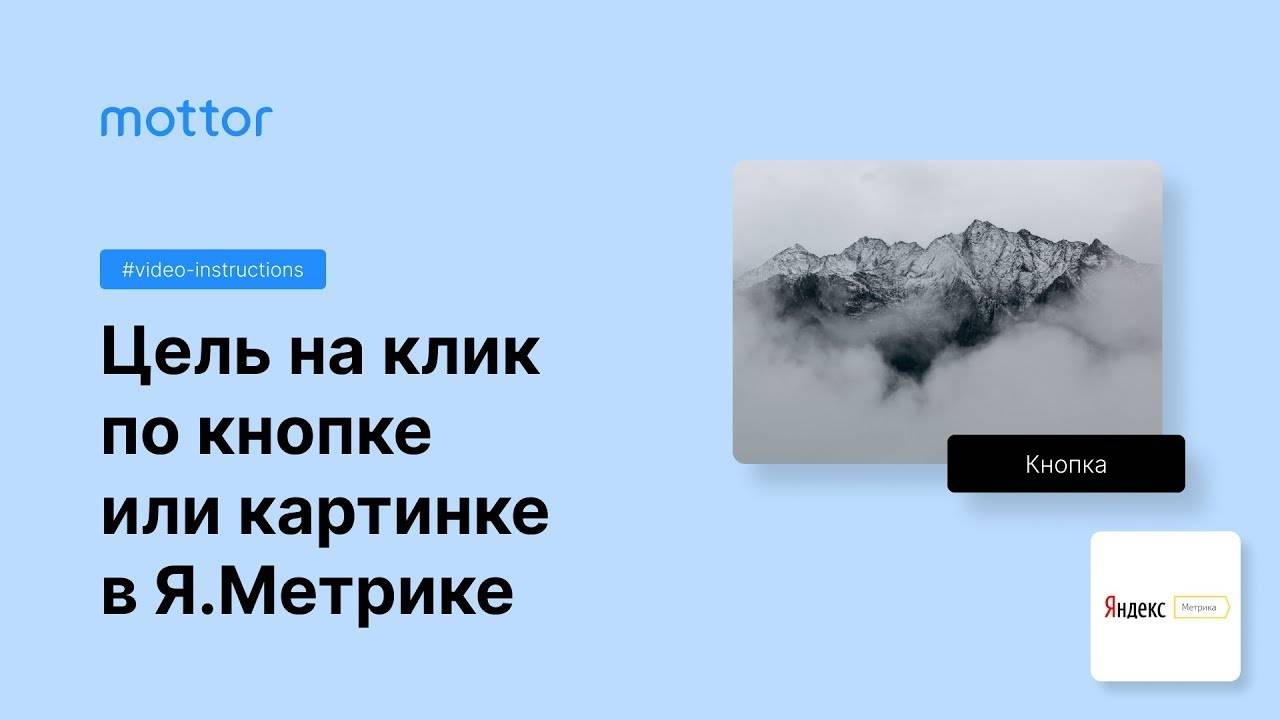 Цель на клик по кнопке или картинке