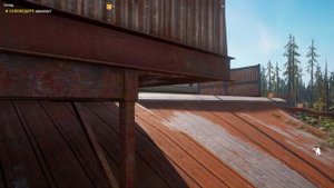 Far Cry New Dawn на 100%. Склад. Освобождение аванпоста I ранга со статусом "Вас не заметили".