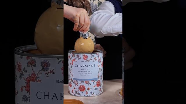 Новогоднее волшебство с интерьерными красками Charmant