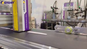 Как напечатать логотип на пилочке для ногтей с помощью CYCJET Высокоразрешающая УФ-струйная печатная