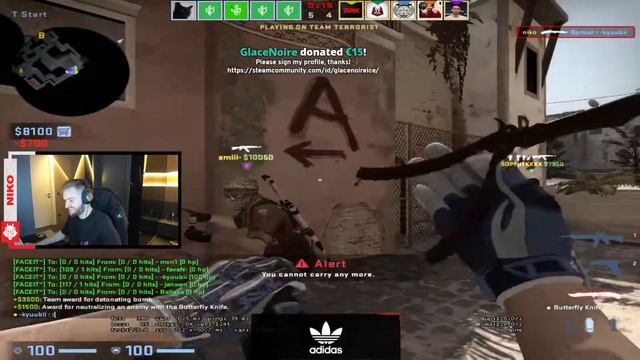 NIKO PLAYS THE EASIEST GAME EVER! NIKO CS:GO HIGHLIGHTS