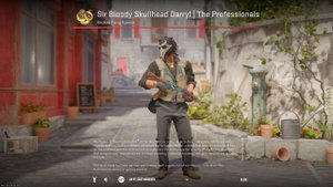 CS2 Sir Bloody Skullhead Darryl | The Professionals - Counter-Strike 2 Agent Skin Showcase & Inspec
