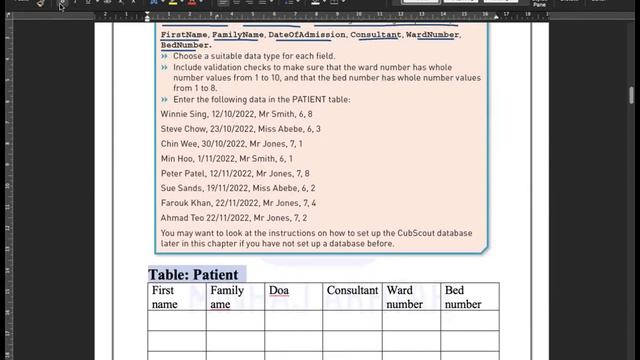 Igcse / O Levels Paper 2  Database -SQL by Sir Minhaj akhtar