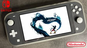 Disney Epic Mickey: Rebrushed Nintendo Switch Lite Gameplay