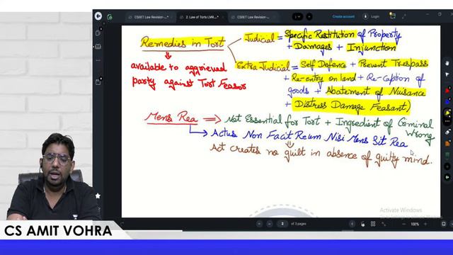 Law Revision (Part-2) | CSEET | Score Booster | Nov 2023 | CS Amit Vohra #CSEET #CompanySecretary