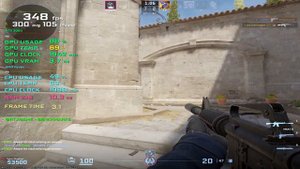 Counter-strike 2 : RTX 3060 + RYZEN 5600x