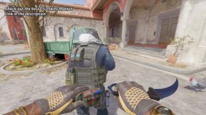 ★ CS2 Karambit Blue Steel | CS2 Knife In-Game Showcase [4K]