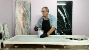 Столешница на кухню .Эпоксидная смола